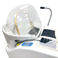 Close-up of A035 Japanese Head Spa Massage Bed – Detail of the shampoo bowl. 