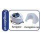 A035 Japanese Head Spa comes with fumigator and fumigation cap. 