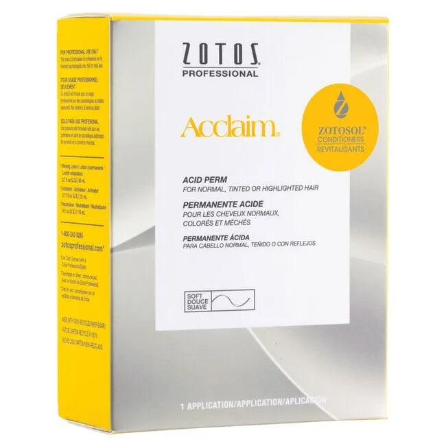 Acclaim Acid Perm | Normal, Tinted or Highlighted Hair | ZOTOS Hair Permanents & Straighteners ZOTOS 