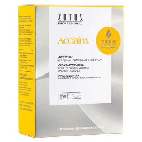 Acclaim Acid Perm | Normal, Tinted or Highlighted Hair | ZOTOS Hair Permanents & Straighteners ZOTOS 