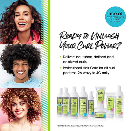 All About Curls | Deluxe Moisture Starter Kit | 4 Piece Set | ZOTOS Hair Permanents & Straighteners ZOTOS 