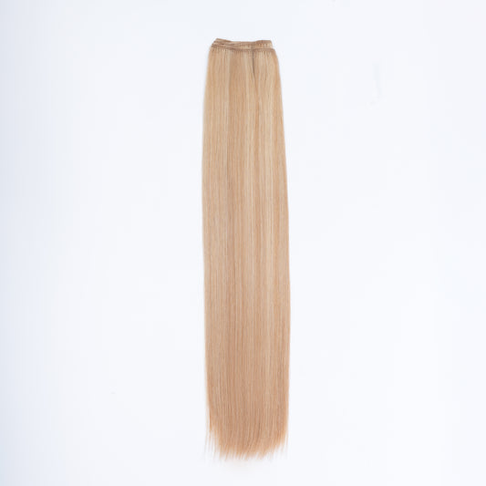 AQUA Machine Weft 18 Inch 18/22 Duo Tone Straight 1 Piece Remy Human Hair Extension