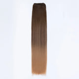 AQUA Machine Weft 22 Inch 4/12 Balayage Straight 1 Piece Remy Human Hair Extension, Salon and Spa Wholesaler