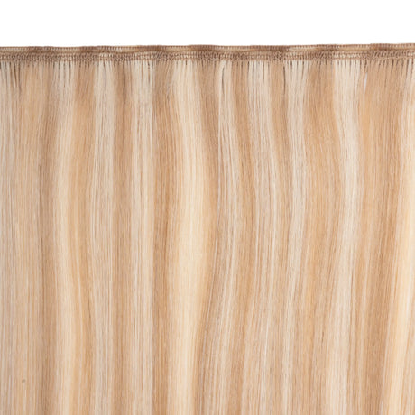 AQUA Machine Weft 18 Inch 8/24 Duo Tone Straight 1 Piece Remy Human Hair Extension, Salon and Spa Wholesaler