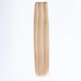 AQUA Machine Weft 18 Inch 8/24 Duo Tone Straight 1 Piece Remy Human Hair Extension, Salon and Spa Wholesaler