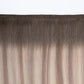 AQUA Machine Weft 22 Inch Arctic Rooted Straight 1 Piece Remy Human Hair Extension