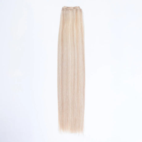 AQUA Machine Weft 18 Inch Atlantic Duo Tone Straight 1 Piece Remy Human Hair Extension, Salon and Spa Wholesaler