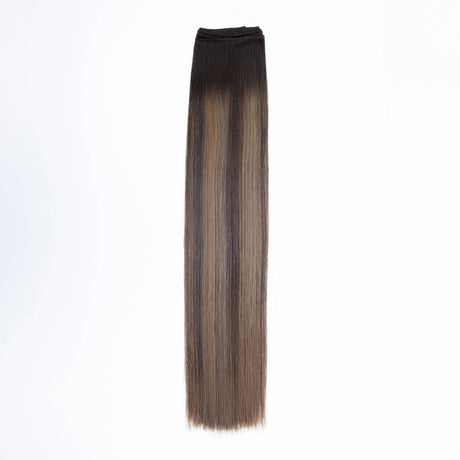 AQUA Machine Weft 22 Inch Pacific Balayage Straight 1 Piece Remy Human Hair Extension, Salon and Spa Wholesaler