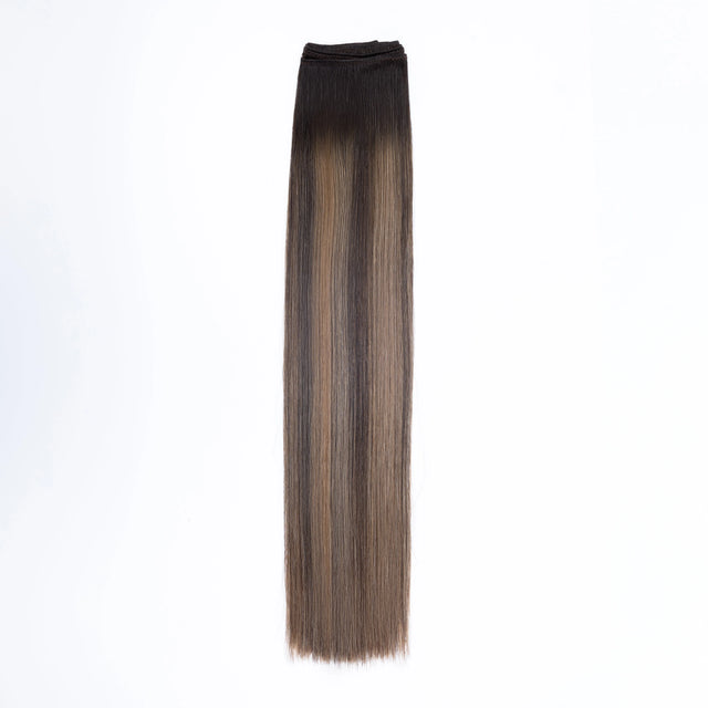 AQUA Machine Weft 22 Inch Pacific Balayage Straight 1 Piece Remy Human Hair Extension, Salon and Spa Wholesaler