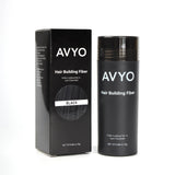 Main image of the AVYO Black Hair Building Fibers. 