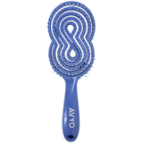 Main image of the blue AVYO Flexible Detangling Hairbrush