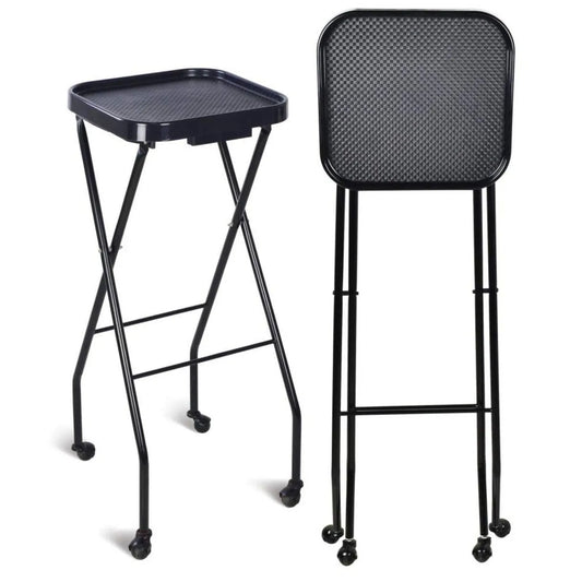 BEP-006 | Professional Salon Folding Trolley/Tray/Cart on Wheels Trolley SSW 
