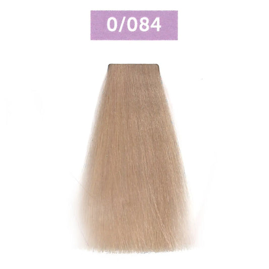 Image of Blondye by Perlacolor 0/084 Touch Of Copper Permanent Blond Toner swatch.