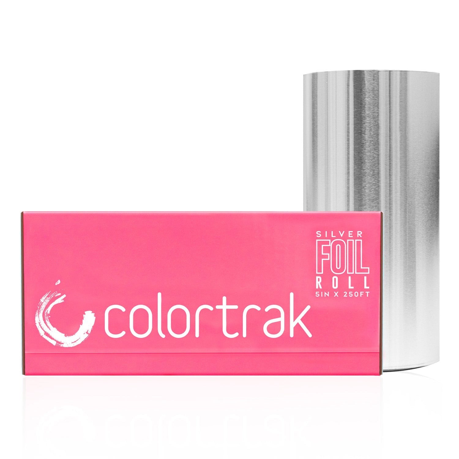 Main image of the Colortrak Silver Smooth Foil Roll - 250 Feet. 