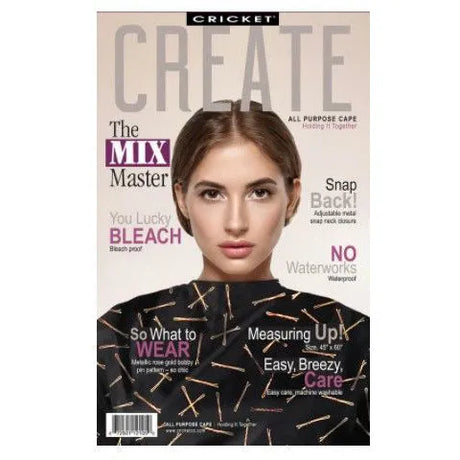 Create All Purpose Cape Holding It Together | CRICKET HAIR COLORING ACCESSORIES CRICKET 