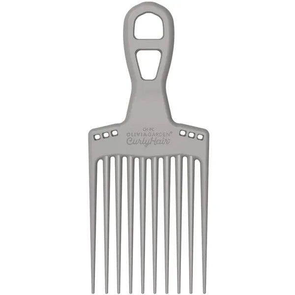 CurlyHair Carbon Pick Comb | 722-CHPC | OLIVIA GARDEN | OLIVIA GARDEN COMBS & BRUSHES OLIVIA GARDEN 
