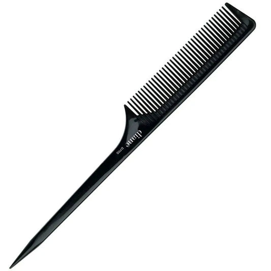 Main image of the 8.75 inch Diane D7115 Ionic Rat Tail Comb. 