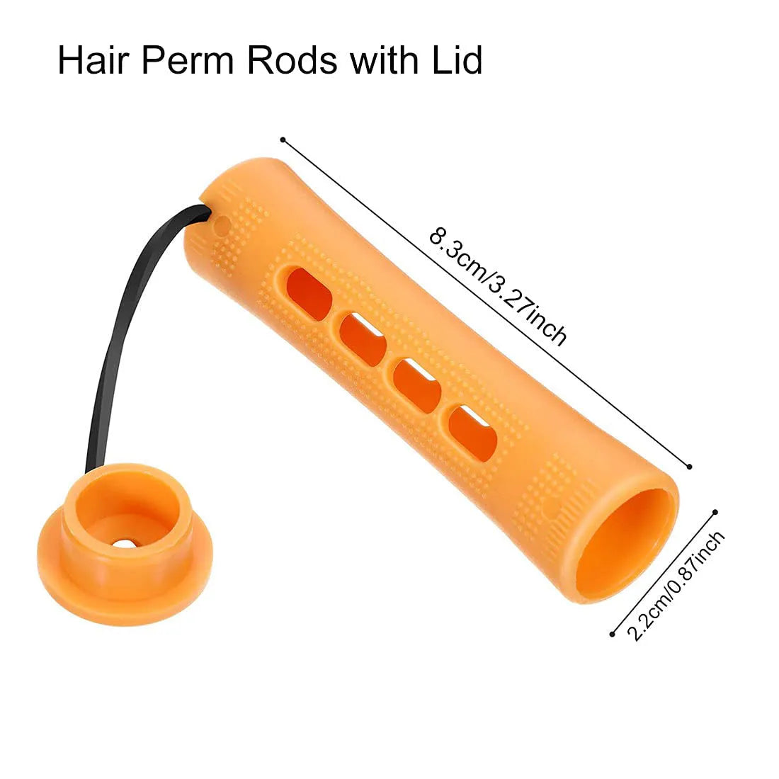 Soft 'N Style E-Z-Flow 356-TGJU Cold Wave Rods - 12 Pack | Salon and ...