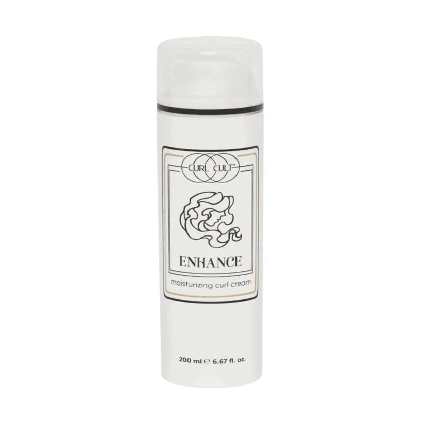 Enhance | Moisturizing Curl Cream | 6.67 fl. oz. | CURL CULT HAIR PERMANENTS & STRAIGHTENERS CURL CULT 