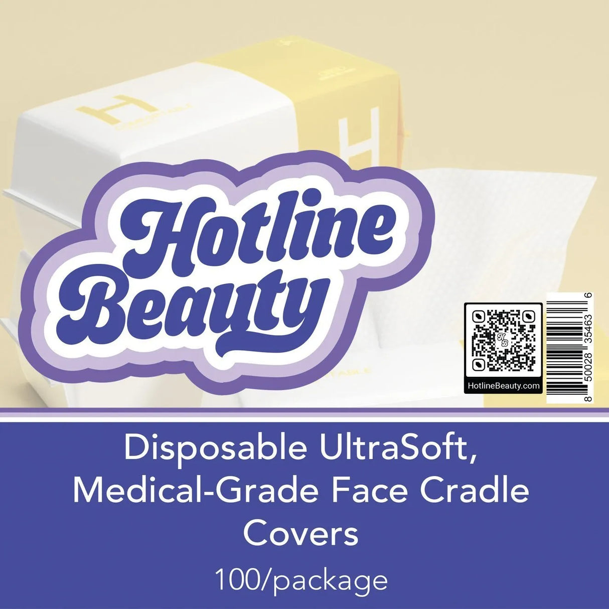Extra-Soft Disposable Esthetic Facial Cloths | 100/bag SPA HOTLINE BEAUTY 
