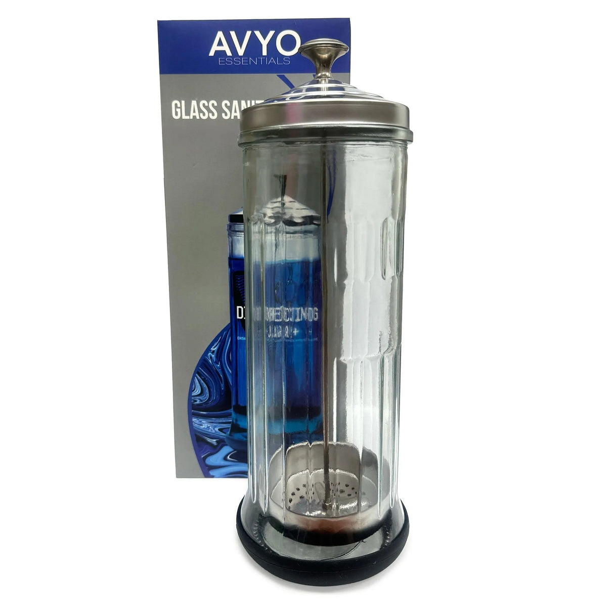 Glass Sanitizing Jar | 21 fl.oz. | AVYO PERSONAL CARE AVYO 39 oz 