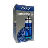 Glass Sanitizing Jar | 21 fl.oz. | AVYO PERSONAL CARE AVYO 