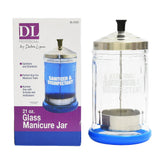 Glass Sanitizing Jar PERSONAL CARE SCALPMASTER 21 oz 