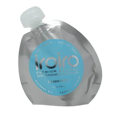Iroiro 230 Aqua Semi-Permanent Hair Color – Vibrant, Vegan, and Easy to Apply