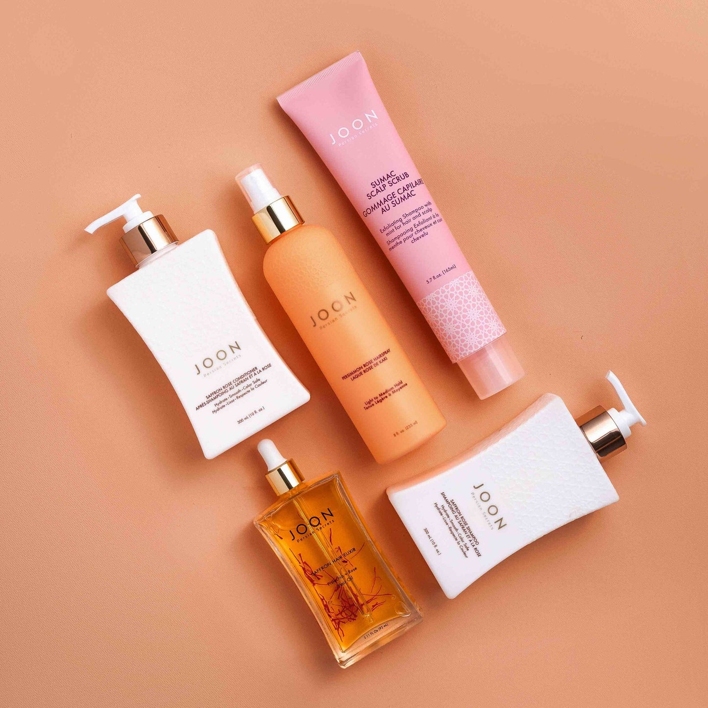 Lifestyle image of featured products included in the JOON Stylist Intro Kit. 