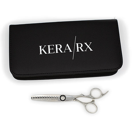 A black Kera/RX case comes with the Stealth Blending Shears. 