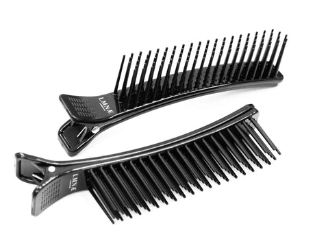 Luminae Lightning Applicator Clips 2-Pack are professional salon hair sectioning clips designed by Jeremiah Sammons for faster color application.