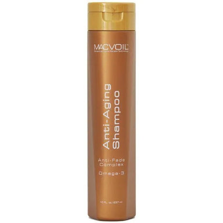 Image of the 237 milliliter bottle of Macvoil Anti-Aging Argan Shampoo.