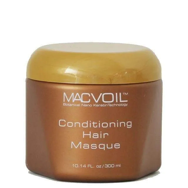 Image of the 300 milliliter bottle of Macvoil Conditioning Hair Masque. 
