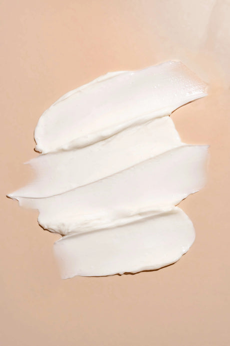 Detail image showcasing the moisture mask's smooth texture. 