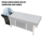 NON-PLUMBED Japanese Spa Bed with Head Spa Bowl | SSW8750P | Water Circulation | Shampoo Unit | SSW SHAMPOO UNITS AND CABINETS SSW 