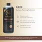 Image displaying the main features of the Norvell Dark Handheld Spray Tan Solution. 