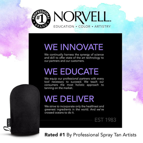 Norvell Self Tanning products are rated number 1 by professional spray tan artists. 