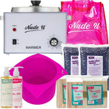 NudeU Advanced Hard Wax Kit