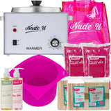 NudeU Advanced Hard Wax Kit