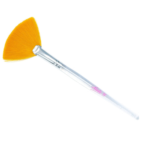 Main image of the NudeU Facial Fan Brush. 