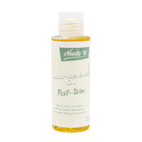 Image of the 4 fluid ounce bottle of NudeU Post-Wax Release Oil. 