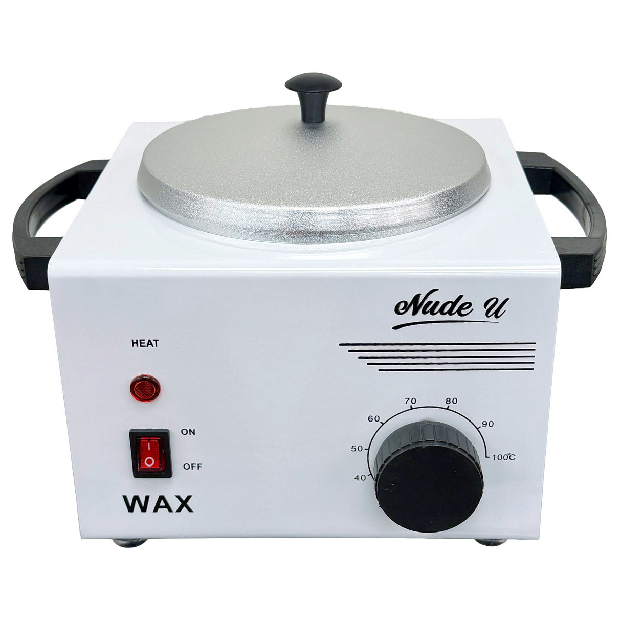 Main image of the 500-gram NudeU Professional Wax Warmer