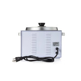 Rear view of the NudeU XL Wax Warmer. 