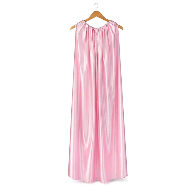 Main image of the luxurious pink Yoni Steam Gown from NudeU.