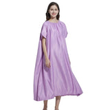 Image of the purple NudeU Yoni Steam Gown. 