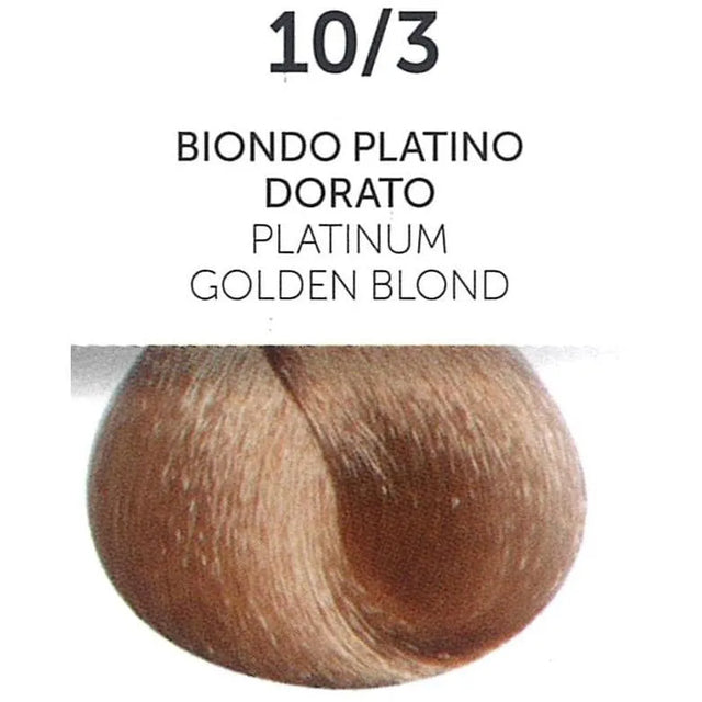 Main image of the Perlacolor 10/3 Platinum Golden Blond Permanent Color - 100 mL sold exclusively at Salon and Spa Wholesaler