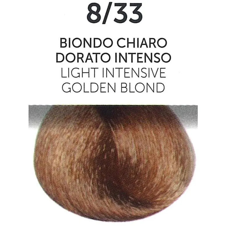 Main image of the Perlacolor 8/33 Light Intensive Golden Blond Permanent Color - 100 mL sold exclusively at Salon and Spa Wholesaler