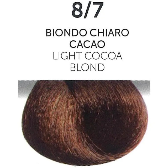 Main image of the Perlacolor 8/7 Light Cocoa Blond Permanent Color - 100 mL sold exclusively at Salon and Spa Wholesaler