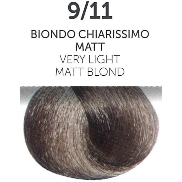 Main image of the Perlacolor 9/11 Very Light Matt Blond Permanent Color - 100 mL sold exclusively at Salon and Spa Wholesaler