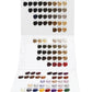 Image of the variety of colors available in the Perlacolor Color Swatch Book. 